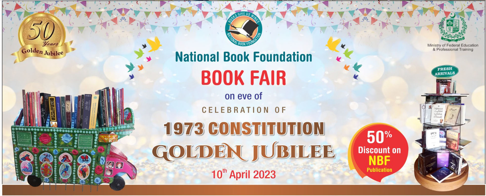 CELEBRATION OF 1973 CONSTITUTION GOLDEN JUBILEE National Book Foundation